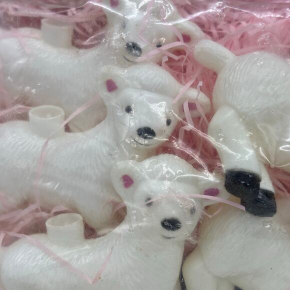 New old stock vintage Primal Lite Easter spring lambs string lights - Picture 5 of 5
